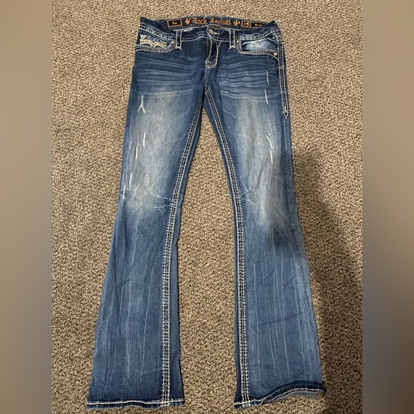 Rock Revival boot cut jeans. Size 31x34 - Picture 3 of 7
